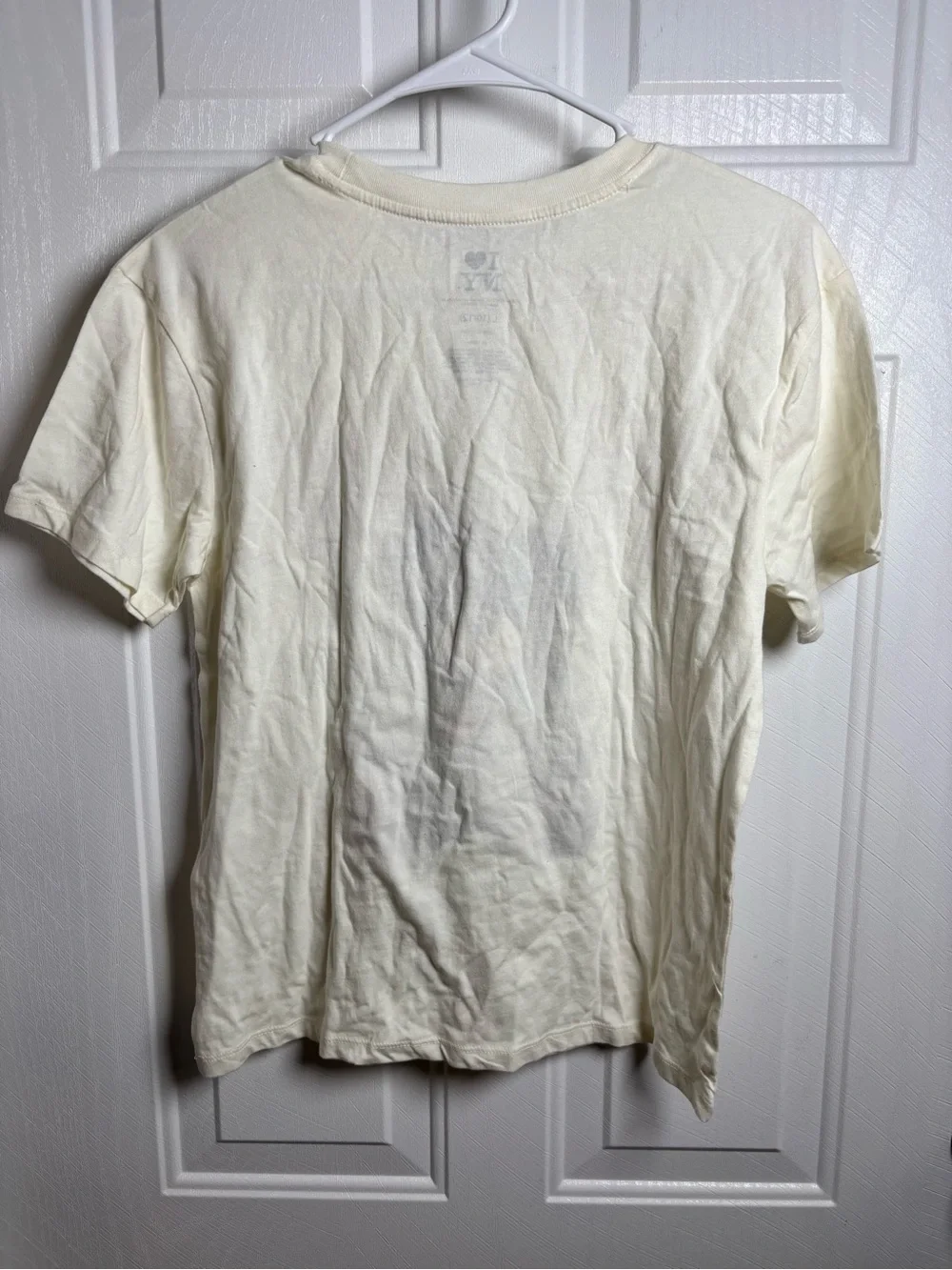 I Love NY Cream Kids' New York Teddy Graphic Tee